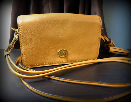 Mustard Yellow Coach Legacy Penny Shoulder Crossbody Purse Inspired  Kblossoms jewelry